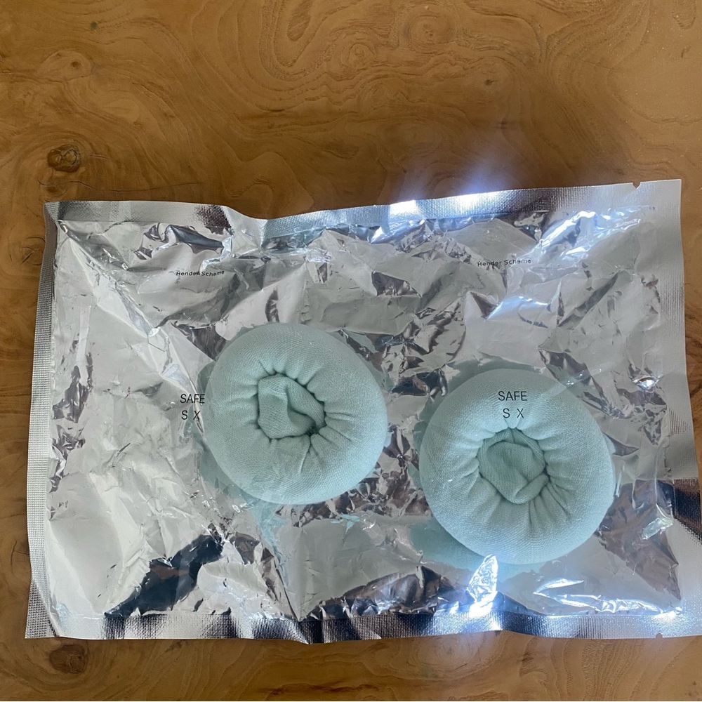 Hender scheme pastel green mint blue socks in origional packaging NWT